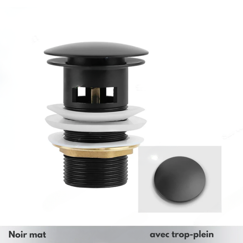 Bonde universelle – finitions luxe pour vasque/lavabo