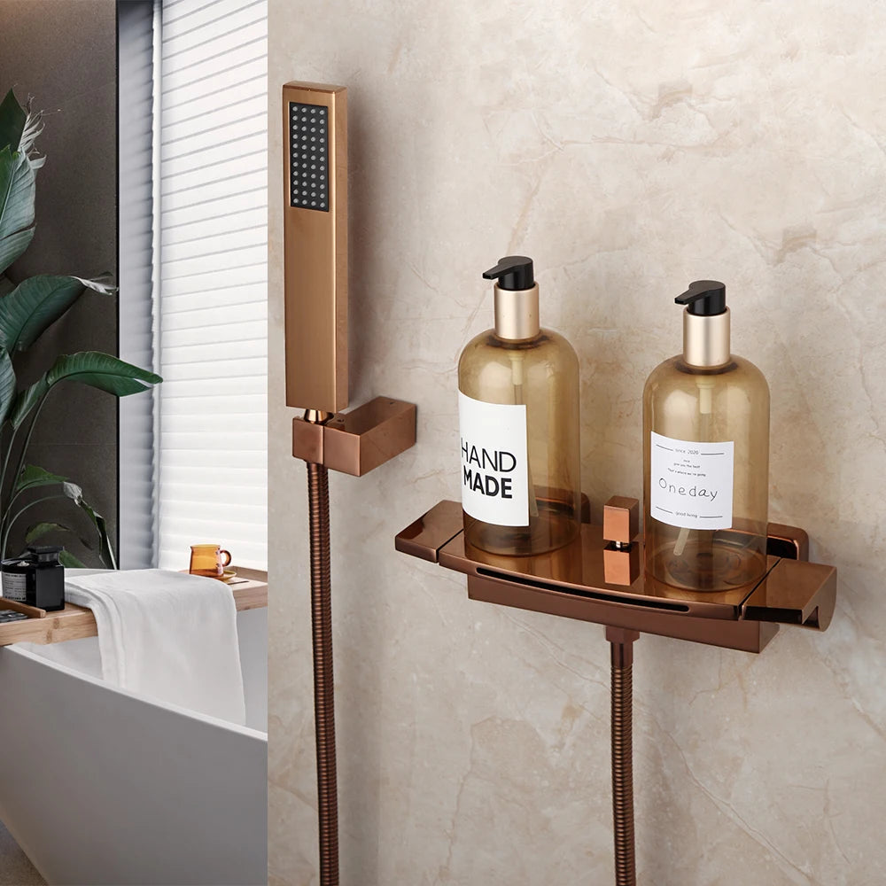 Mitigeur Baignoire Or Rose