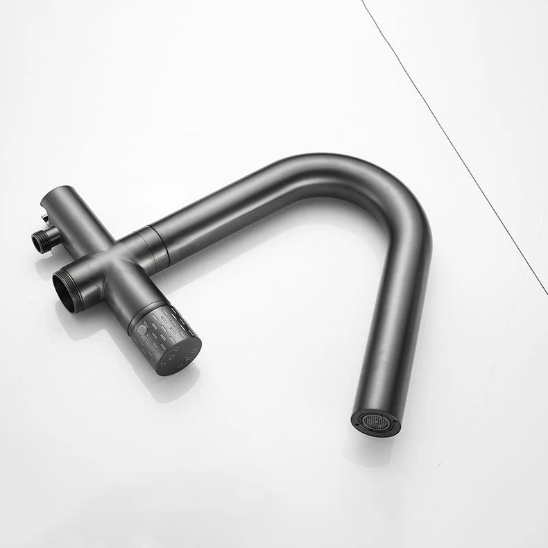 Mitigeur Baignoire Noir Mat