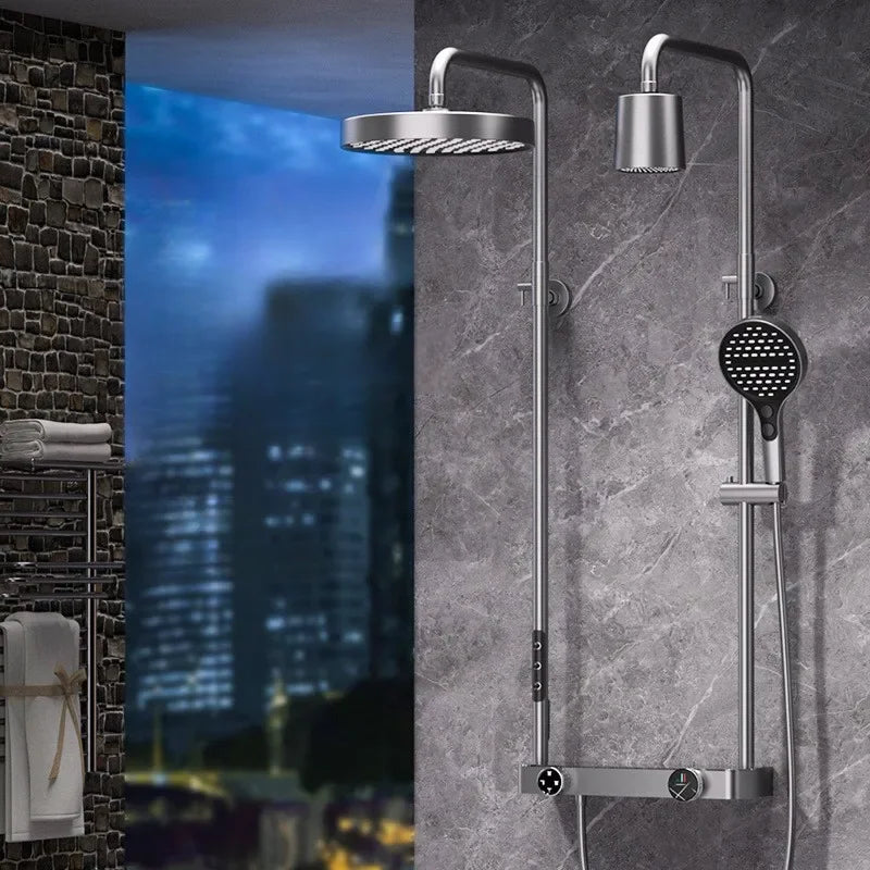 Colonne De Douche Avec Deux Pommeaux