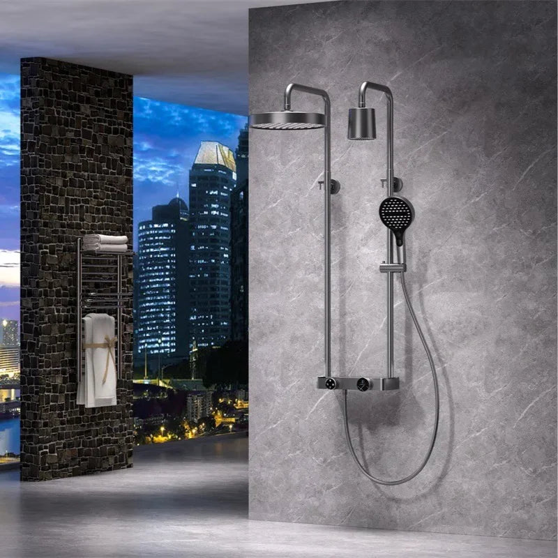 Colonne De Douche Avec Deux Pommeaux