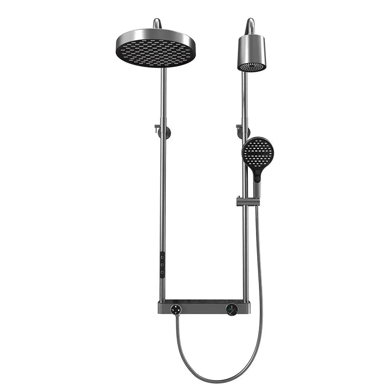 Colonne de douche avec deux pommeaux