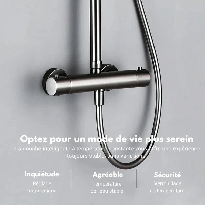 Colonne De Douche Avec Jet Et Thermostatique