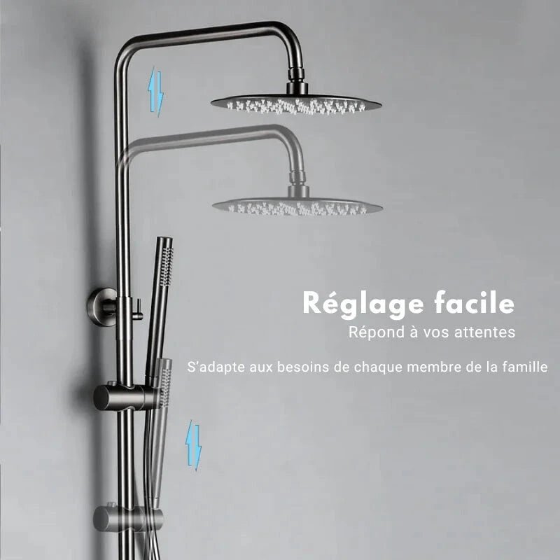 Colonne De Douche Avec Jet Et Thermostatique