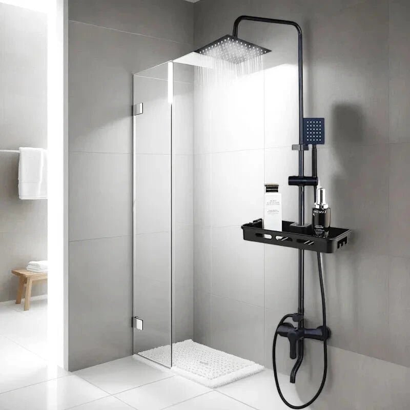 Colonne De Douche Avec Rangement Intégré