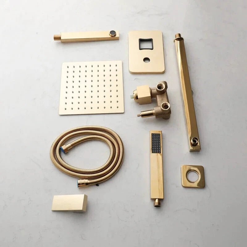 Colonne De Douche Avec Robinet Baignoire Encastrée - Focett