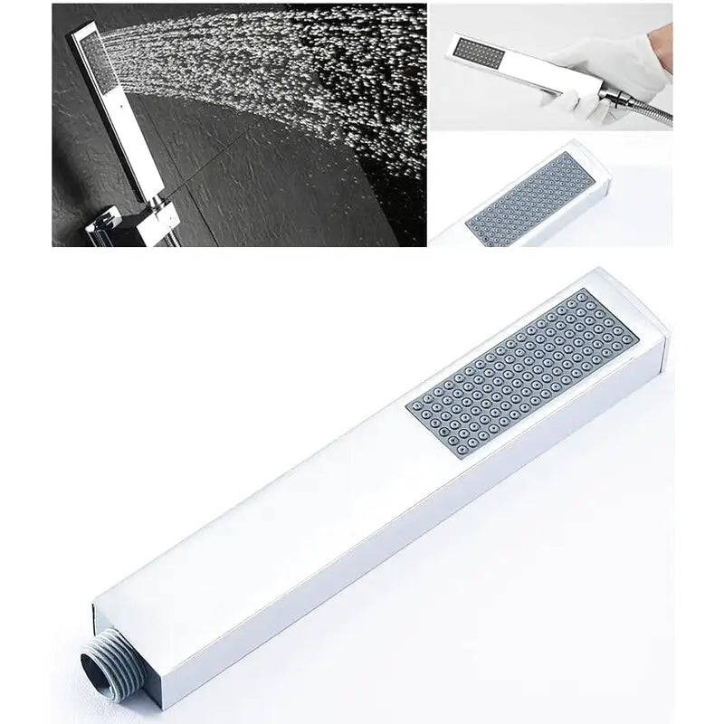 Colonne De Douche Diam 30 cm Chromé Foncé - Focett