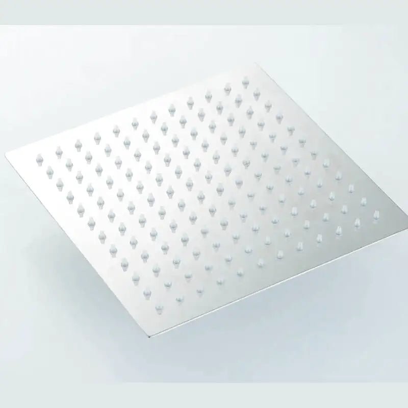 Colonne De Douche Diam 30 cm Chromé Foncé - Focett