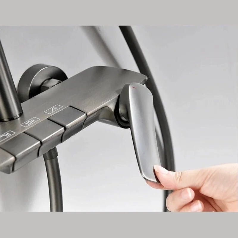 Colonne De Douche En Laiton Doré - Focett