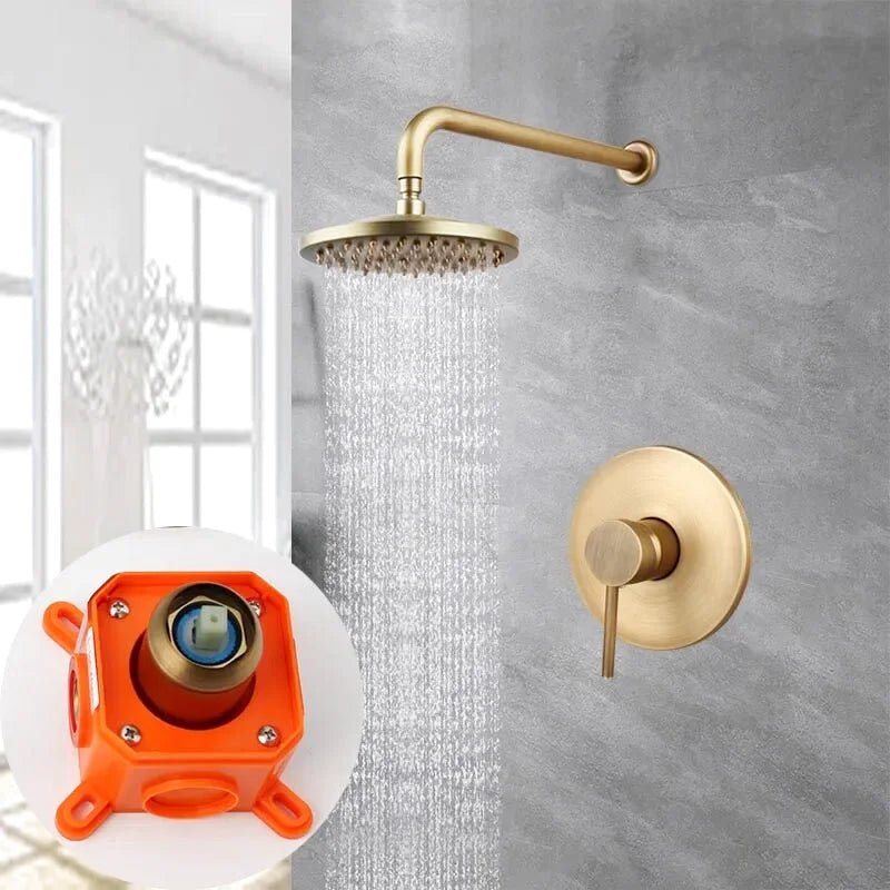 Colonne De Douche Encastrable Laiton - Focett