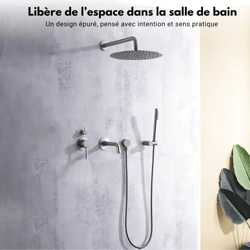 Colonne De Douche Encastré 30cm