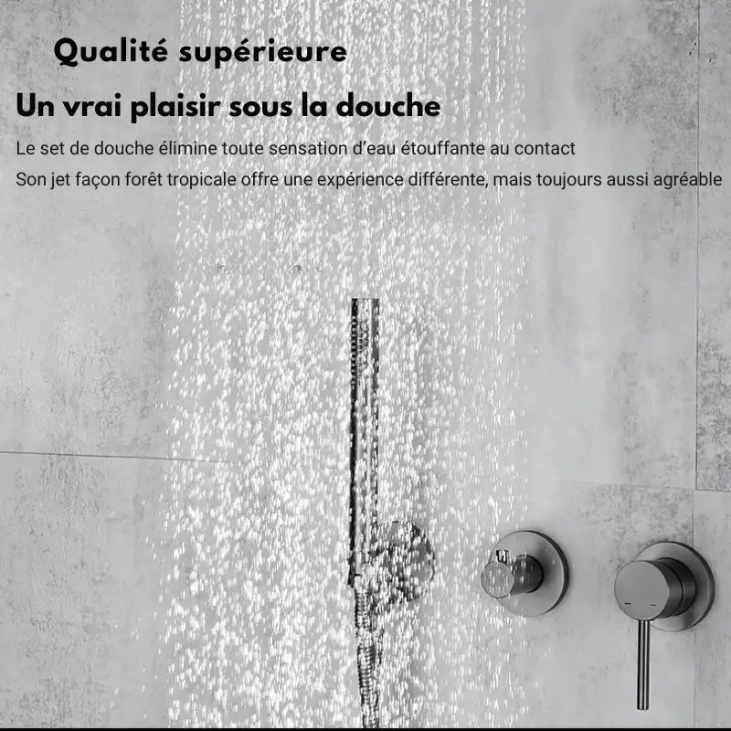 Colonne De Douche Encastrée Mitigeur Mécanique