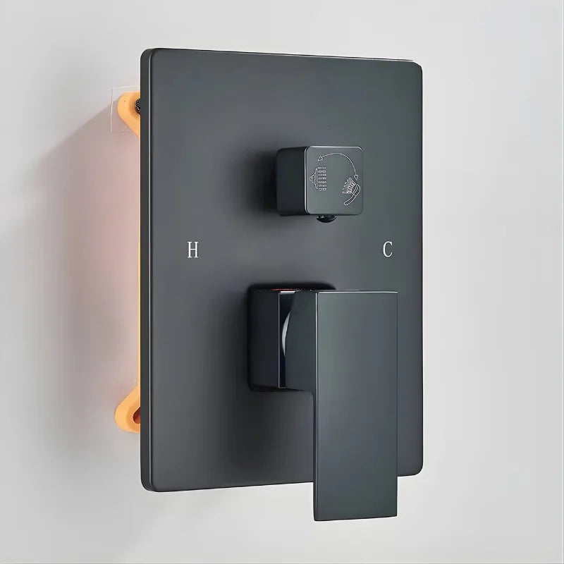 Colonne De Douche Encastrée Tete Carrée