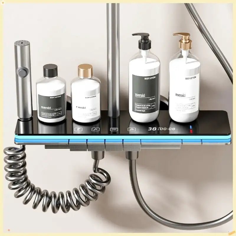 Colonne De Douche Gris Argent