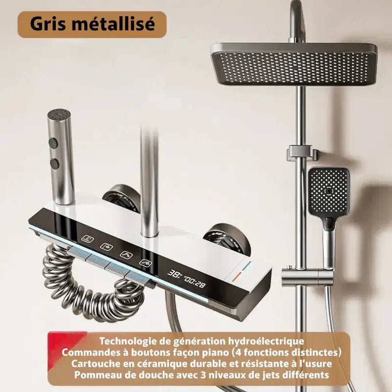 Colonne De Douche Gun Metal