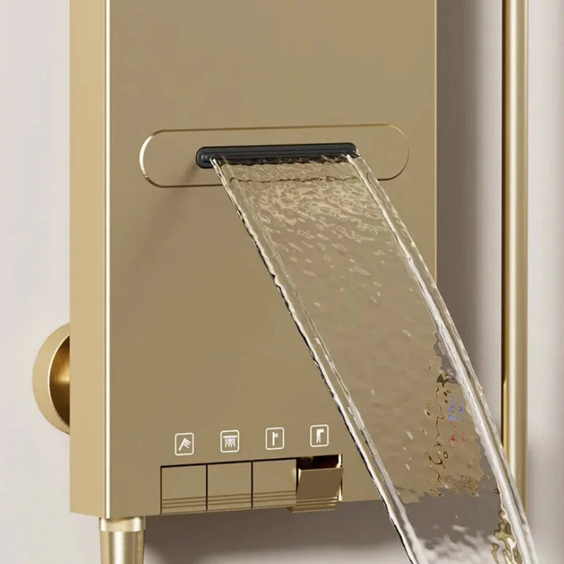 Colonne De Douche Hydromassante Avec Robinetterie