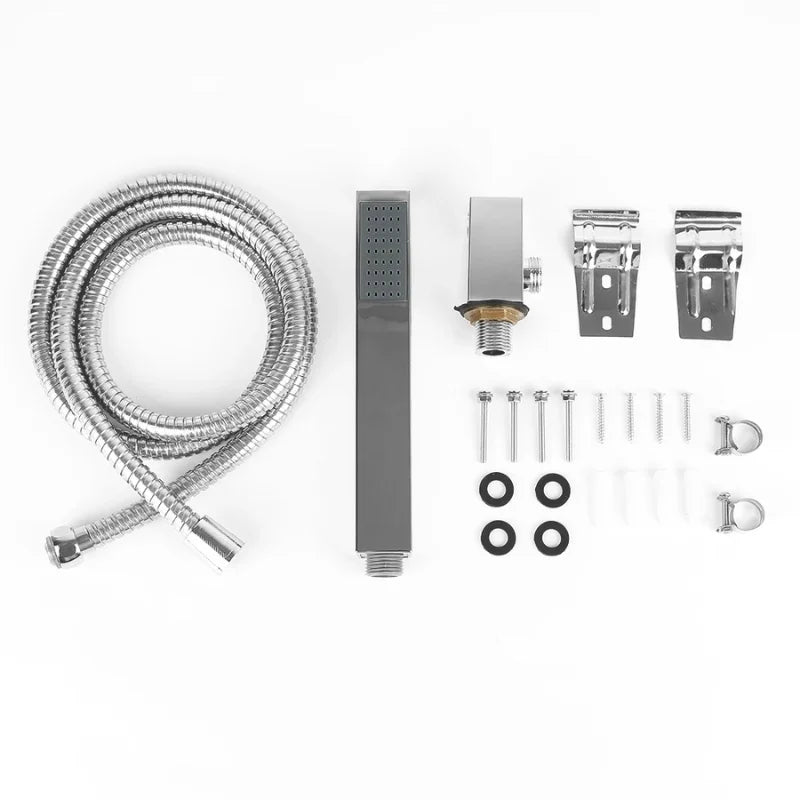 Colonne De Douche Hydromassante Blanche