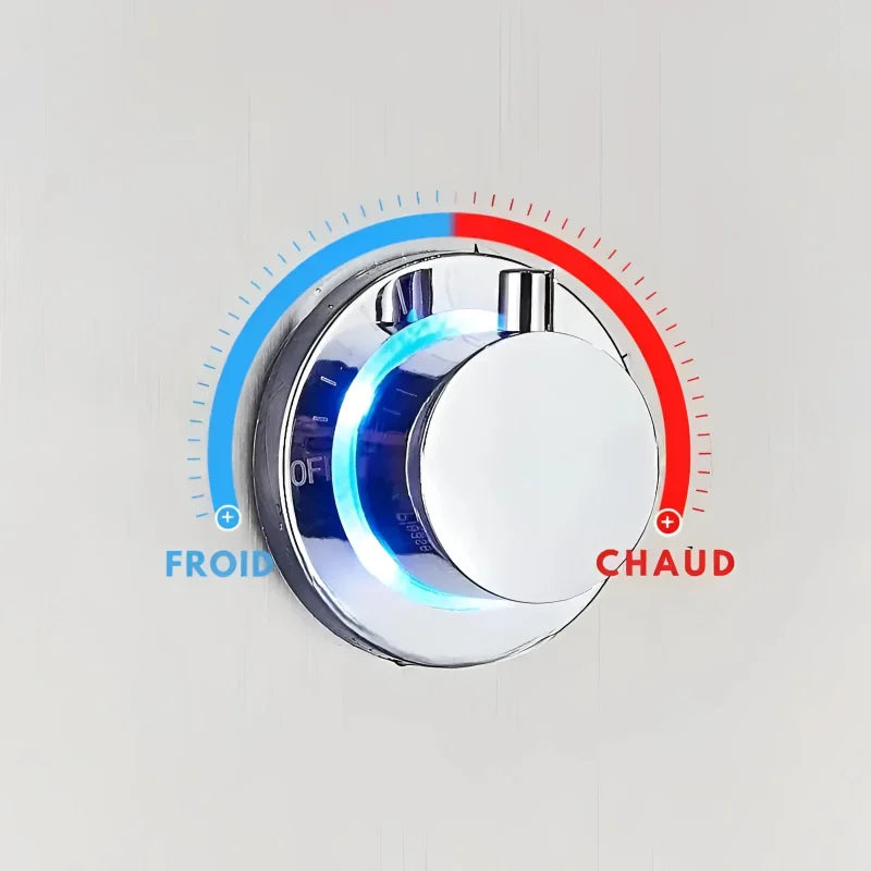 Colonne De Douche Hydromassante Haut De Gamme