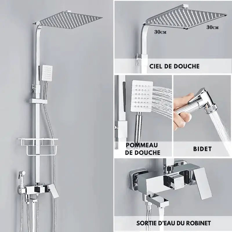 Colonne De Douche Mitigeur Monocommande - Focett