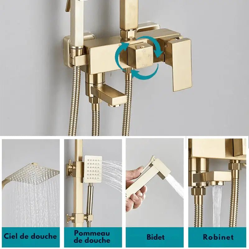 Colonne De Douche Mitigeur Monocommande - Focett