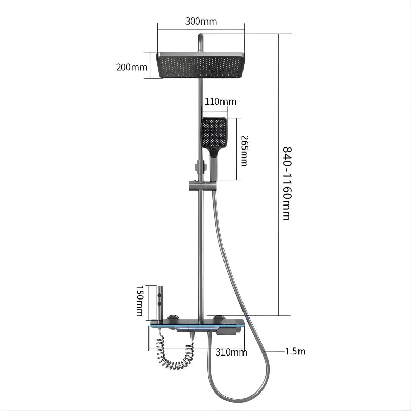 Colonne De Douche Mitigeur Thermostatique - (Zéro variation de température)