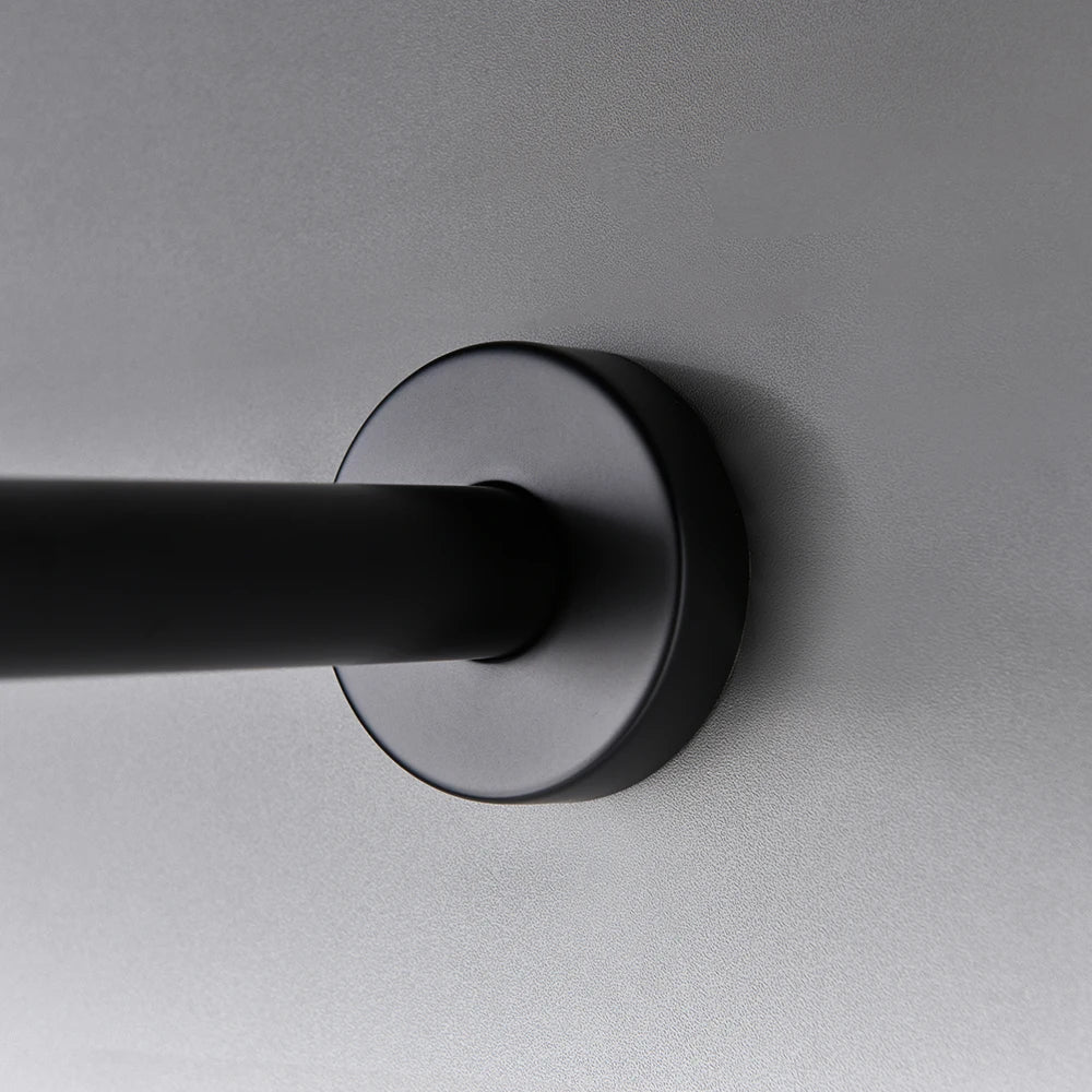 Colonne de douche noir mat encastrable thermostatique - Focett