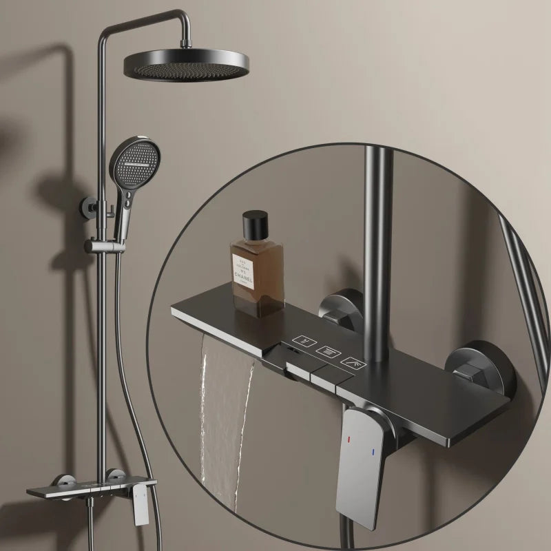 Colonne De Douche Noir Mécanique