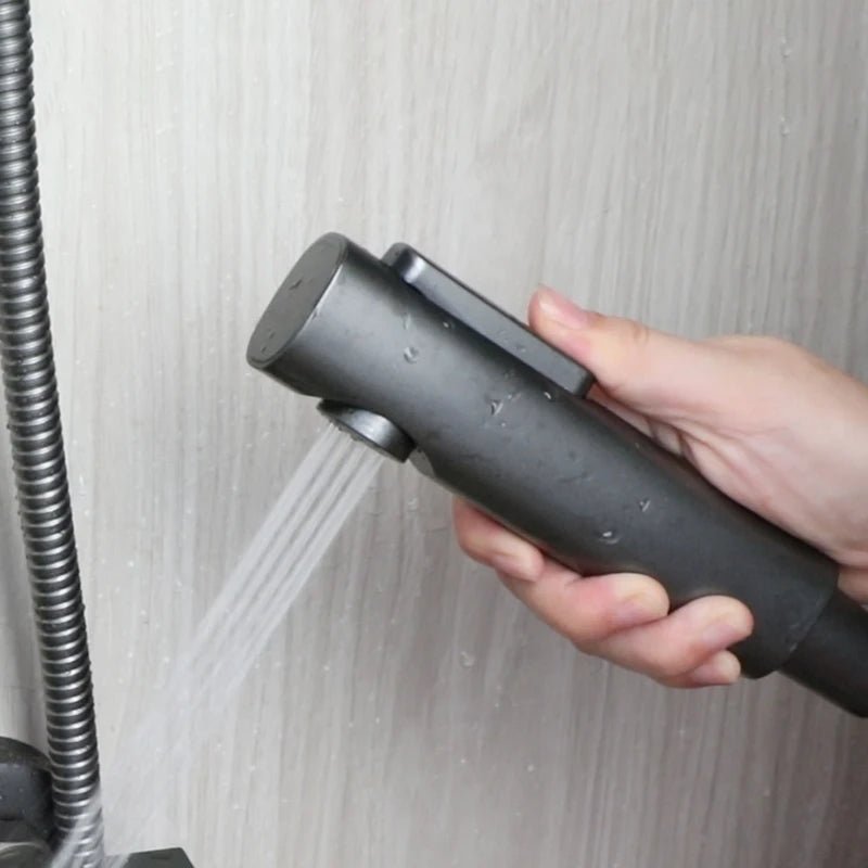 Colonne de Douche Noire avec Écran Digital et Commandes Indépendantes – 4 Modes d'Eau pour un Confort Optimal - Focett