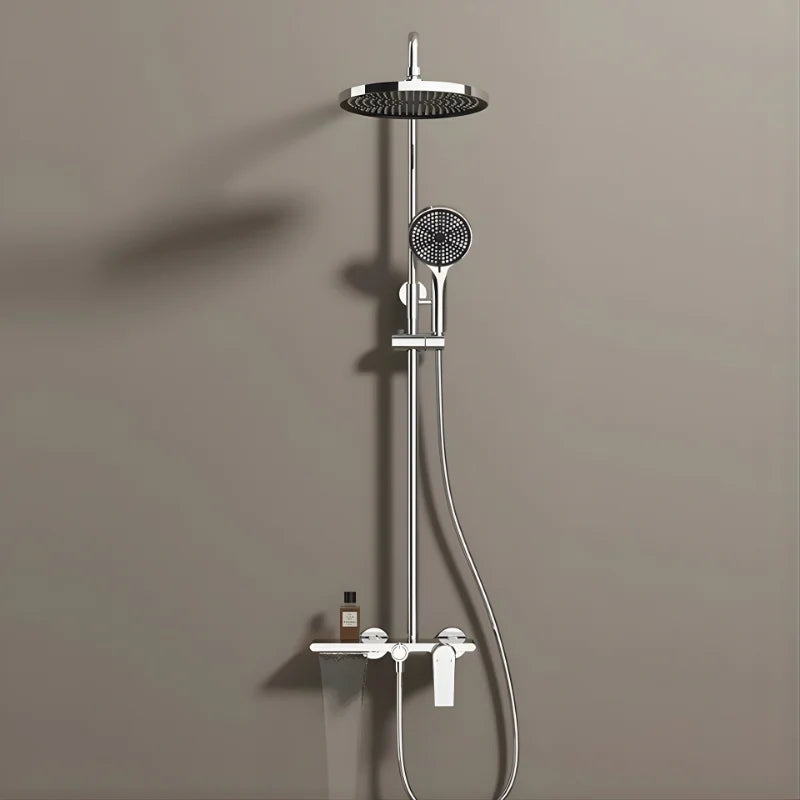 Colonne De Douche Or Brossé