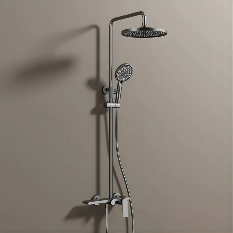 Colonne De Douche Or Brossé