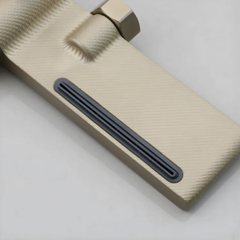 Colonne De Douche Or Brossé