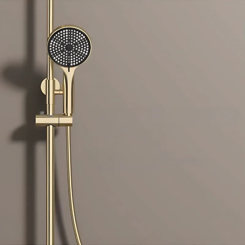 Colonne De Douche Or Brossé