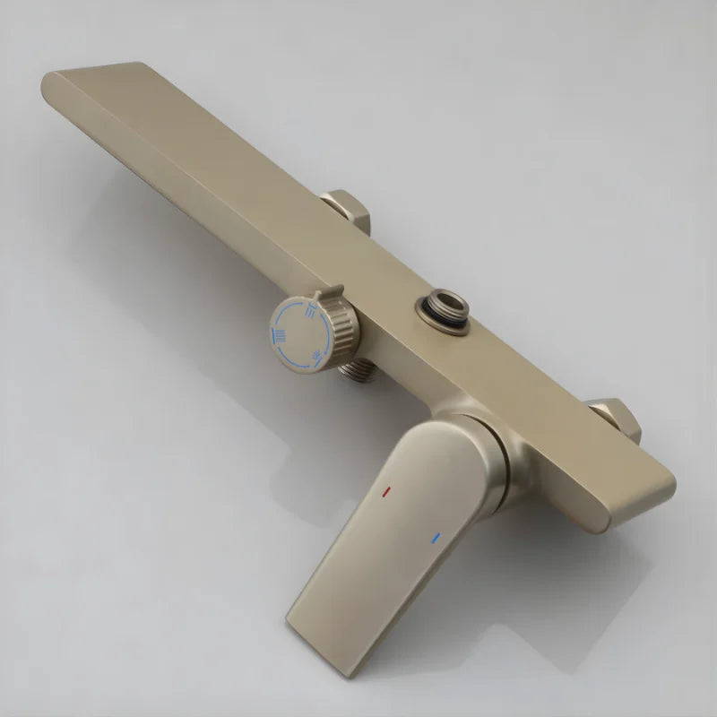 Colonne De Douche Or Brossé