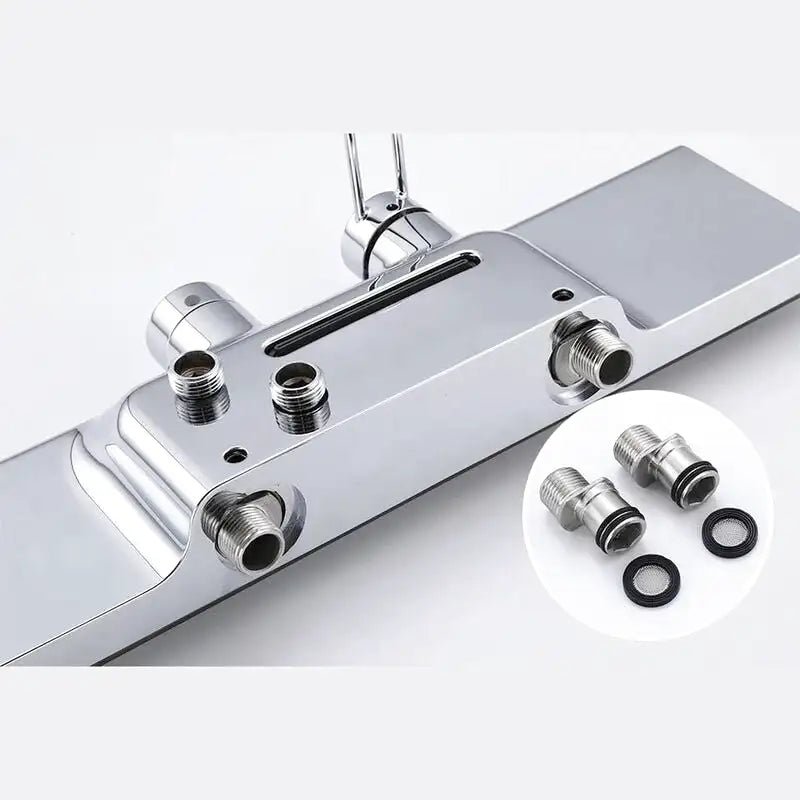 Colonne De Douche Thermostatique Acier Inox