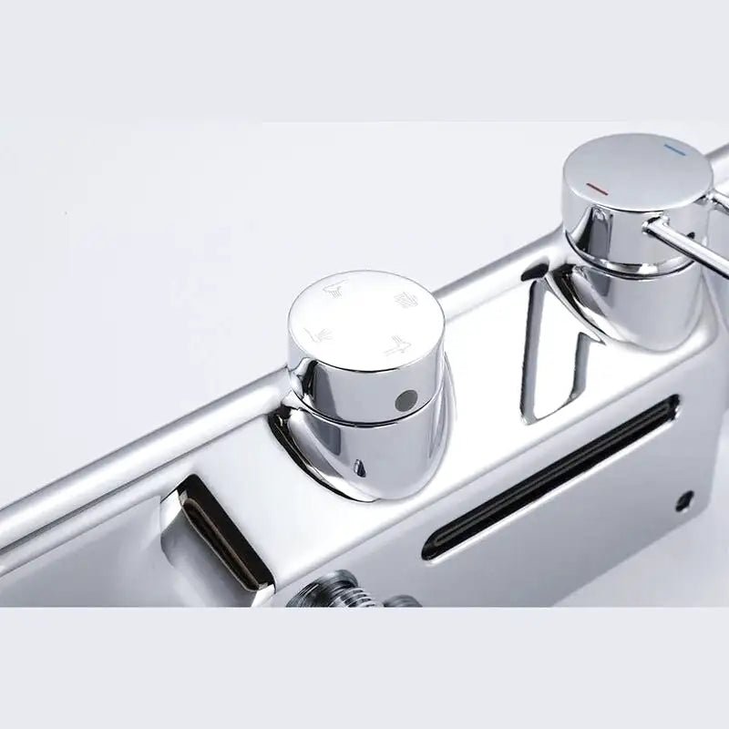 Colonne De Douche Thermostatique Acier Inox