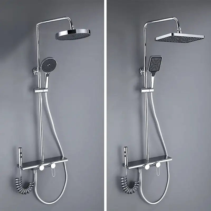 Colonne De Douche Thermostatique Acier Inox