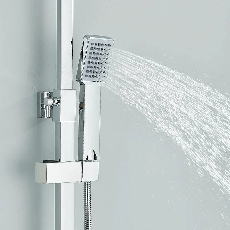 Colonne De Douche Thermostatique Carré