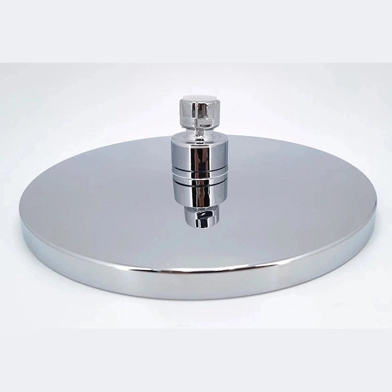 Colonne de Douche Thermostatique Chrome Gris - Avec Pommeau XXL & Douchette 3 Jets – Température Stable, Installation Murale Ajustable & Système Anti - Calcaire - Focett