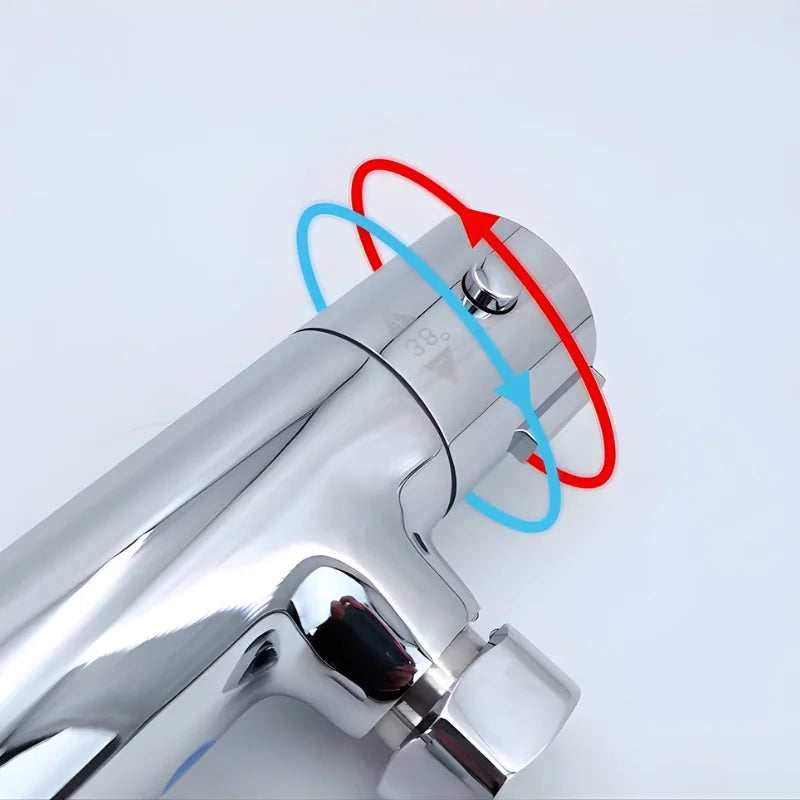 Colonne De Douche Thermostatique Chrome