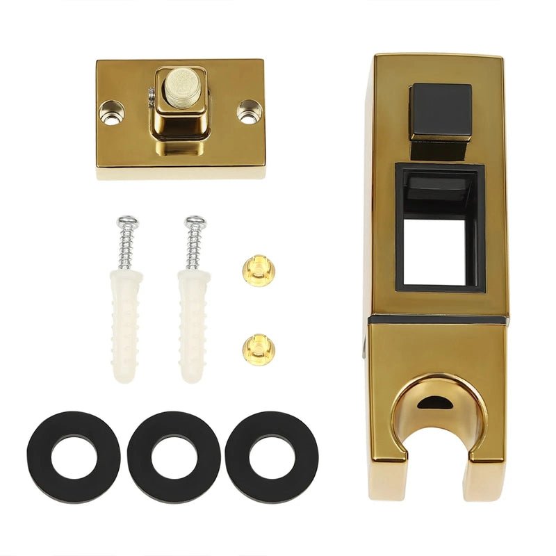 Colonne de Douche Thermostatique Or – Pluie Relaxante, Température Stable & Design Élégant et Hauteur Réglable & Mitigeur en Laiton - Focett