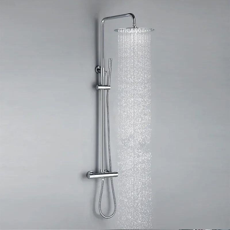 Colonne De Douche Thermostatique Or Rose