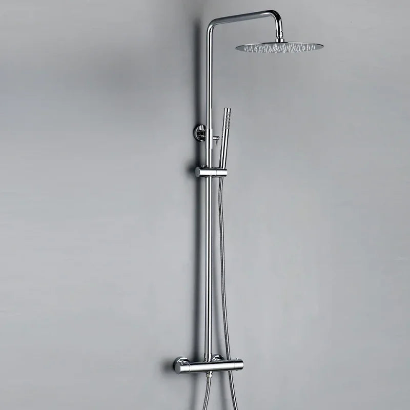 Colonne De Douche Thermostatique Or Rose