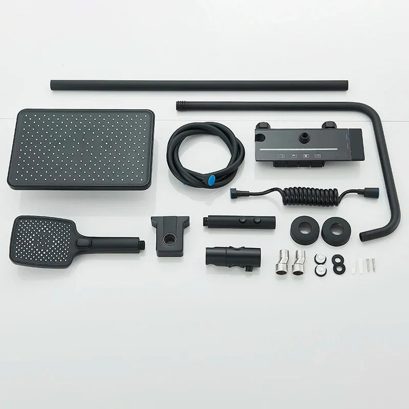 Colonne De Douche Thermostatique Rectangulaire