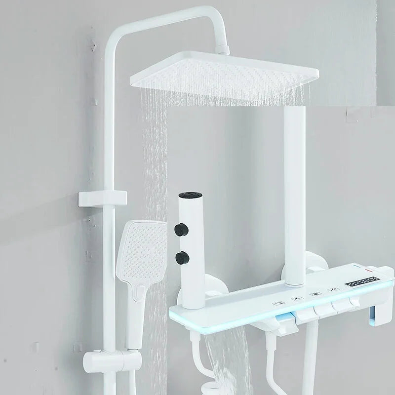 Colonne De Douche Thermostatique Rectangulaire