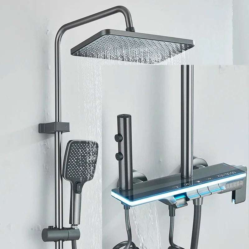 Colonne De Douche Thermostatique Rectangulaire
