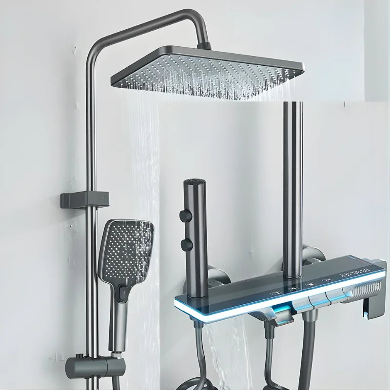 Colonne De Douche Thermostatique Rectangulaire