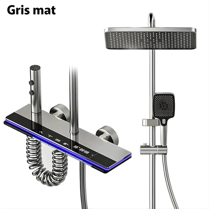 Colonne De Douche Thermostatique Réglable En Hauteur