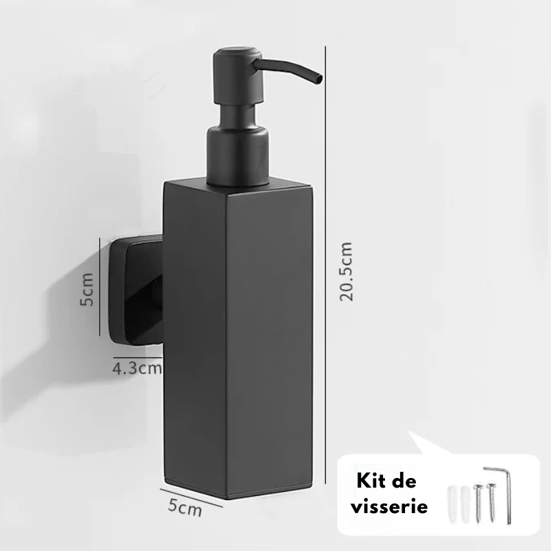 Distributeur de savon mural pour salle de bain moderne - Focett