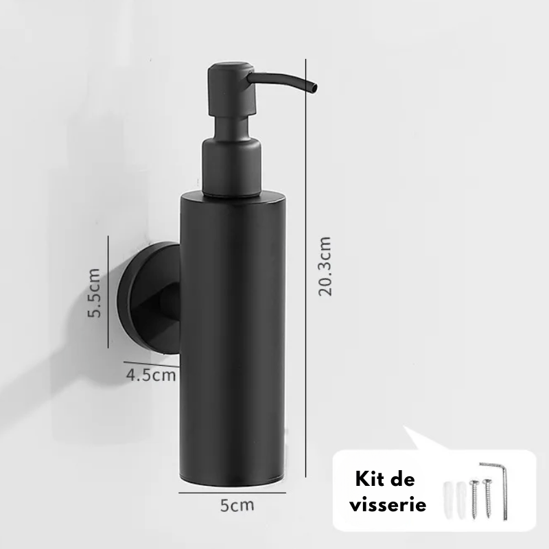 Distributeur de savon mural pour salle de bain moderne - Focett