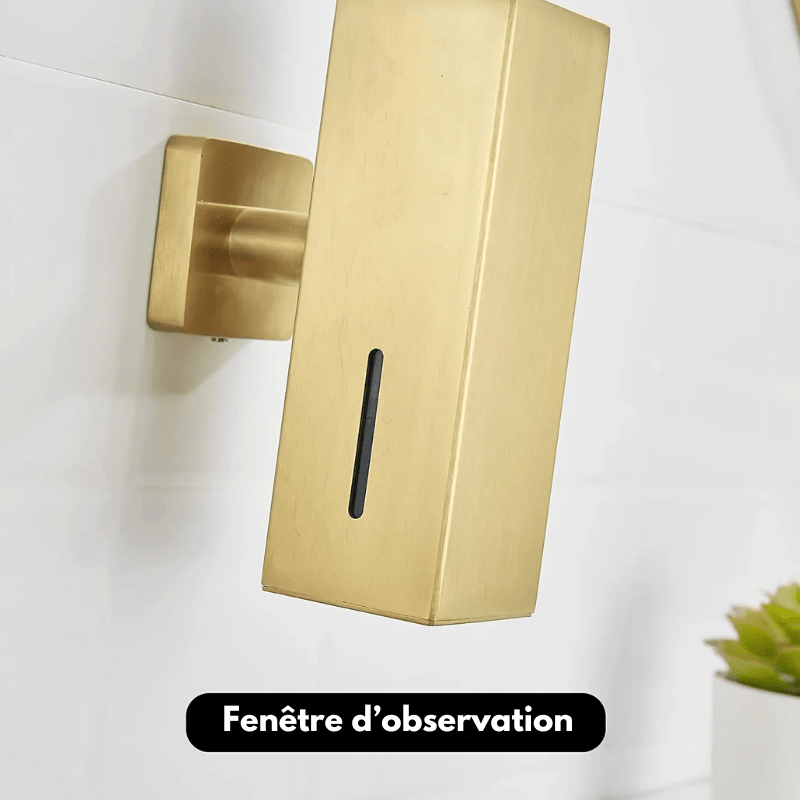 Distributeur de savon mural pour salle de bain moderne - Focett